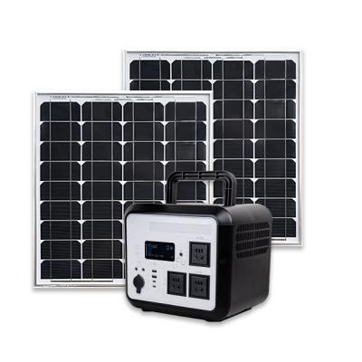 China 1500W Solar Generator Home Use Light Power Station Outdoor or Home Fast Charging High Capacity Ups Portable Power Station with Solar Panel for sale