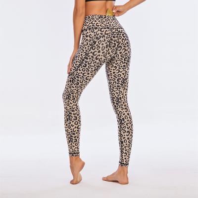 China Unique Breathable Sportswear Premium Sublimation Quality Luckpanther Yoga Pants Leopard Workout Gaiters For Women for sale