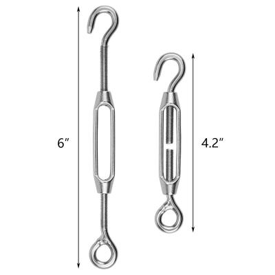 China Heavy Industry China Factory DIN1480 Galvanized Drop Forged Steel Turnbuckles With Hook And Eye for sale