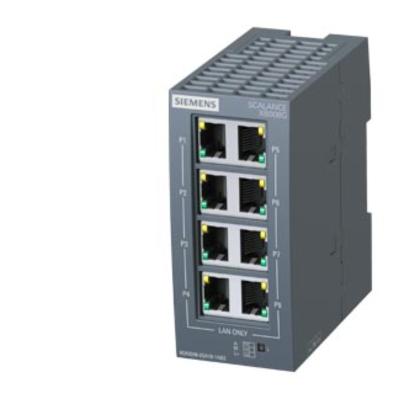 China 6GK5 008-6GK5008-0GA10-1AB2/6GK5008 0GA10 1AB2/6GK50080GA101AB2 Siemens Unmanaged Industrial Ethernet Switch 6GK5116-0BA00-2AC2 for sale