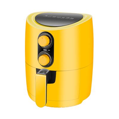 China Easy Operate Factory Wholesale Healthy Low Fat Chicken Fries Cooking Smart Mechanical Air Fryer 3L/5L for sale