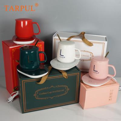 China Tarpul Disposable New Product Maintain Temperature Coffee Cup Heater Electronic Heating Function for sale