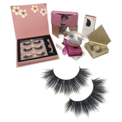 China Long Beautiful Natural Silk Head 3D Eyelash Extension for sale