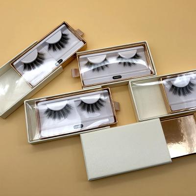 China New Style Super Flexible Wholesale Private Label Korean Soft Lashes 3D False Mink Eyelashes Faux Mink Eyelashes for sale