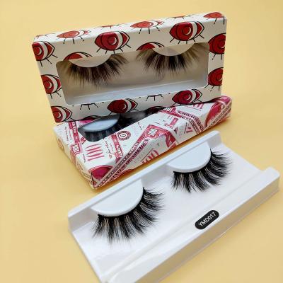 China Wholesale Super Flexible Individual Synthetic Mink Eye Lashes Natural 3d Faux Silk Eyelashes whip lashese tray with case for sale