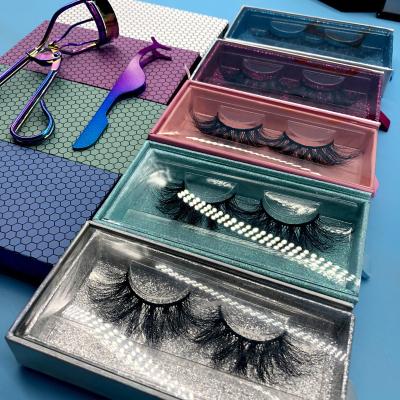 China Natural Long Lashes Packing 20mm Custom 3d Mink Lashes Wholesalers for sale