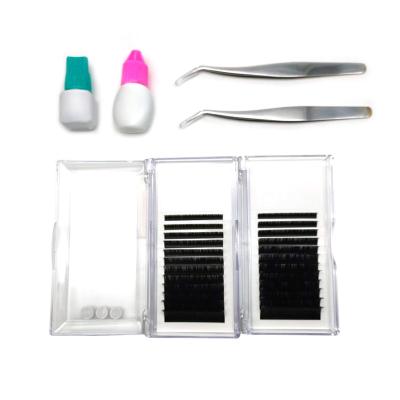 China Thick Tweezers Vivienne Silk Eyelash Soft Premium Eyelash Extensions for sale