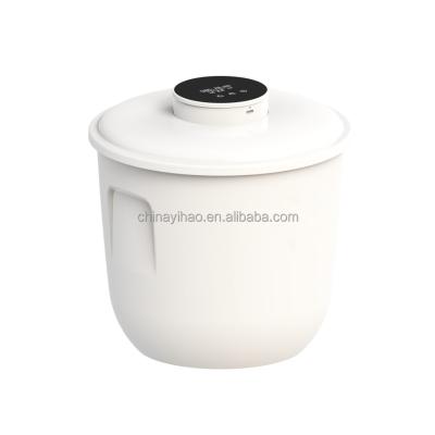 China Wholesale Automatic Vacuum Kitchen Vacuum Closed Storage Boxes Plastic Rice Buckets With Lid for sale