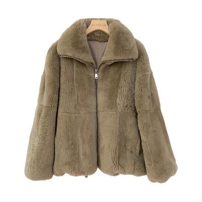 China 2021 New Women's Winter Coat Breathable Hot Selling Faux Mink Faux Fur Coat For Ladies for sale