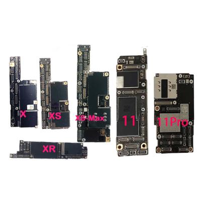 China 100% Original Unlocked 64GB 128GB 256GB 512GB Mobile Phone Motherboard With Face ID For iPhone X XR XS 11 11Pro Max Pro Max Motherboard for sale