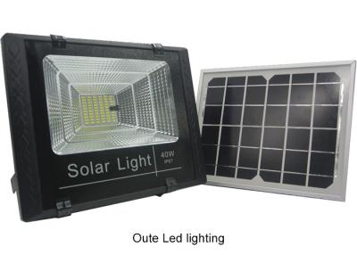 China High Power Motion Sensor Solar LED Flood Lights With On Off Switch Custom Made for sale