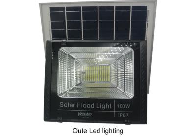 China High Efficiency Solar LED Flood Lights Bulb For Outside Excellent Heat Sink for sale