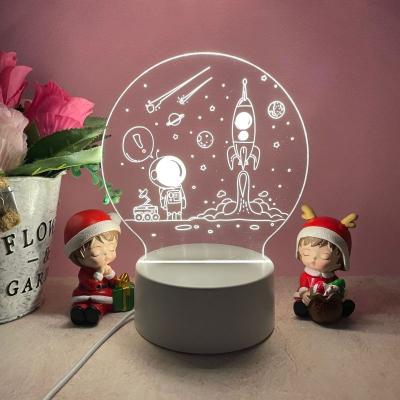 China Modern Hot Sale Cartoon Pattern Room Decoration Led Night Light For Kids for sale