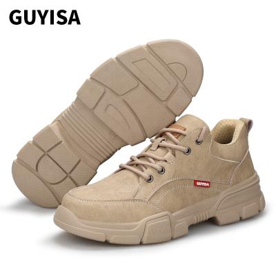 China Brand Fashion Steel Toe GUYISA Protective Safety Shoes Occupational Safety Shoes For Men Safety Shoes for sale