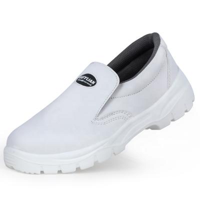 China Steel Toe GUYISA Fast Delivery OEM White Solid Bottom Anti Static Shoe Suitable For Women Hospital for sale