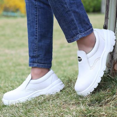 China GUYISA Steel Toe Wholesale Customize Nurse Safety Shoes Women White Hospital Work Shoe for sale