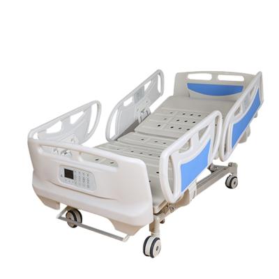 China Full Electric Hospital Clinic King Bed 5 Single Medical Function Motion Hospital Folding Electric Bed for sale