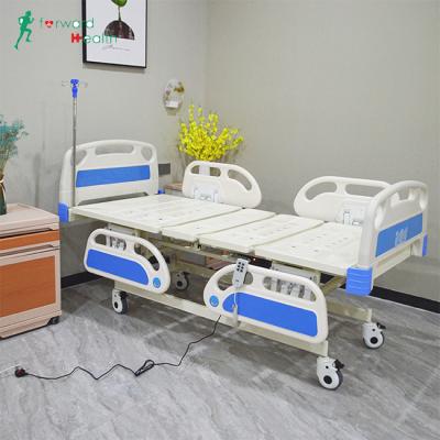 China Cheapest Price Hospital Clinic Electric Triple Function Hospital Adjutable Nursing Bed for sale