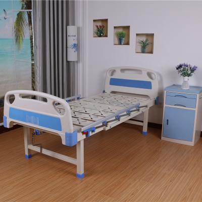 China Hospital Clinic Bed ICU Manual Bed Electric Nursing Medical Manual Bed for sale