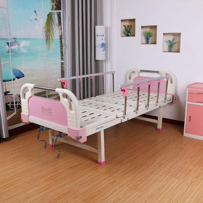 China Hospital Clinic Low Price Manual Hospital Bed Icu Hospital Bed Medical Care Manual Bed for sale