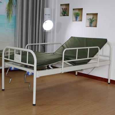 China Cheapest Manual Cranks Beds 2 Cranks Manual Hospital Hospital Hospital Bed Manual Therapy Bed for sale