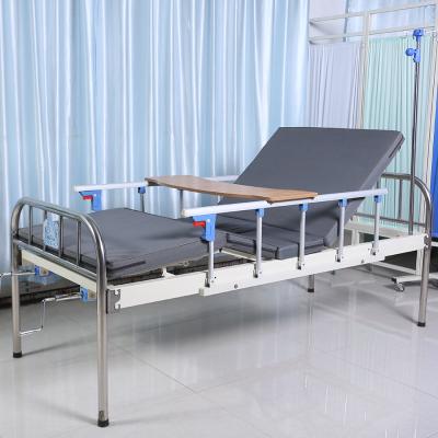 China Low Price Clinic Clinic ICU Bed Manual Physiotherapy Bed Manual Hospital Tilt Bed for sale