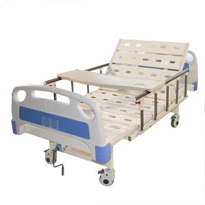 China Hospital Clinic Single Function Manual Beds Clinical Patient Manual Hospital Bed Use for sale