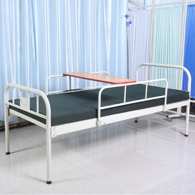 China High Quality Hospital Clinic Philippines Hospital Flat Bed Flat Bed Hospital Bed With Headboards for sale