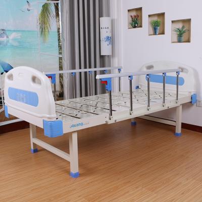 China Hot Sales Manual Medical Bed Hospital Clinic Stainless Steel Bed Manual Bed for sale