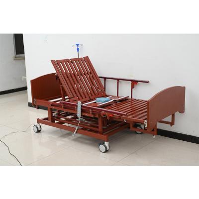 China Multifunctional Electric Medical Nursing Home Nursing Bed Hospital Bed Patient Family Electric Bed With Toilet for sale