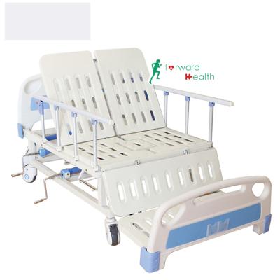 China Wholesale Manual Care Bed Home Care Hospital Clinic Factory Multi-Function Hospital Bed with Cranks for sale