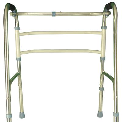 China Lightweight Aluminum Walker Lightweight Older Adult Folding Walker Walking Aid for sale