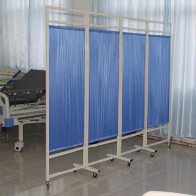 China Modern Medical Shield Curtain Folding Screen Suitable For Hospitals Clinics And Nursing Room for sale