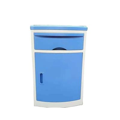 China ABS engineering plastic material. Detachable Type ABS Hospital Beside Cabinets Medicine Bedside Cabinet Hospital Furniture for sale