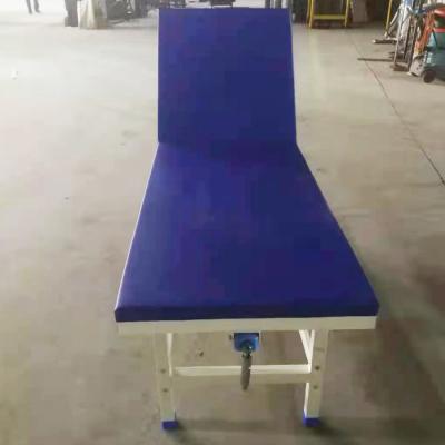 China Clinic Professional Manufacturing Flat Examination Bed Hospital Or Hospital Manual Bed for sale