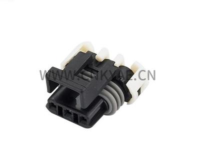 China KY 3 Pin Delphi Automobile Terminal Waterproof Female No Slot Connector 12110293 for sale