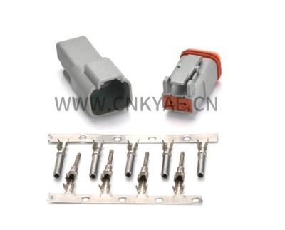 China DT04-2P-E003 AT04-2P-EC01 DT04-2P 2 Pin DT Series Automobile Electrical Waterproof Male Connector for sale