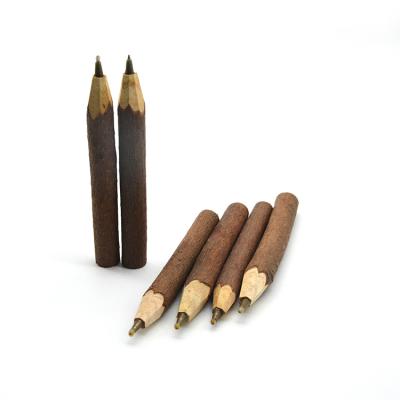 China office & Custom Popular Design School Pencil Natural HandmadeTwigs Wooden Branch Pencils With Competitive Price for sale