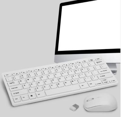 China Capacitive Hot Selling Mini Computer 2.4GHz Wireless Keyboard And Mouse for sale