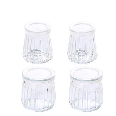 China Cosmetic Capsule Cork Bottle Jars Personal Care Borosilicate Glass Bottles for sale