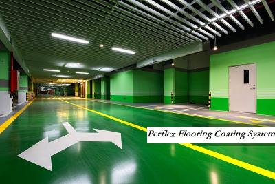 China PF864 Underground Car Park Polyaspartic Clear Topcoat <Anti-abrasion, UV resistance> for sale