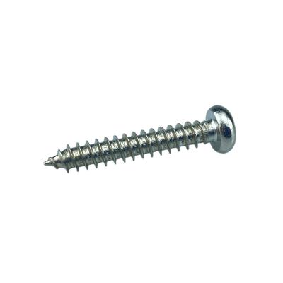 China China Quality Fastener Supplier Hardware Tools Pan Head Pan Cross Headed End Tapping Screw for sale