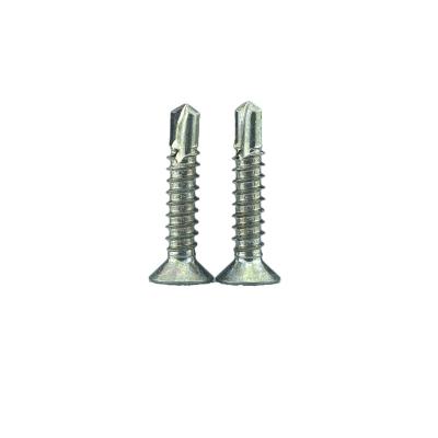 China Pan China Quality Fastener Supplier Hardware Tools Countersunk Drill Head Cross Screw for sale