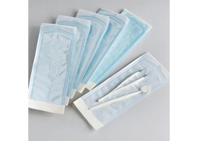 China Prefolded Edge Medical Sterilization Pouches , Self Seal Sterilization Pouches for sale