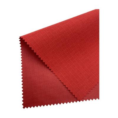 China 100% Recycled Polyester 600D 5mm Ripstop Oxford Tear-Resistant Fabric With PU Coating For Backpacks for sale