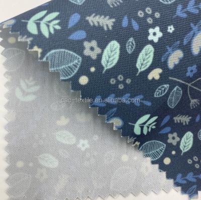 China PU Coated 300D Polyester Oxford Fabric With Digital Printing And Waterproof Tear-Resistant for sale