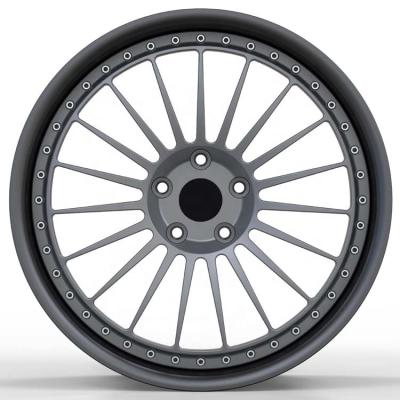 China Passanger Car Factory 17 To 24 Inch 2 Piece Forged Wheels For Mercedes-Benz AMG Alfa Romeo BMW for sale