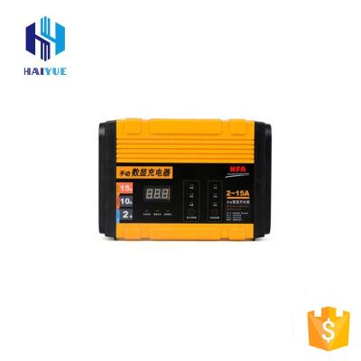 China Material NFA 2-15A 6823N Electronic Digital Display Intelligent Battery Charger for sale