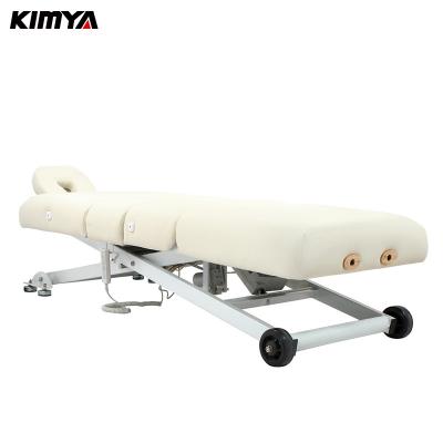 China Popular Kimya 700 Pounds Weight Capacity Beauty Electric Full Face Four-Sectional Bed Top With Lumbar Support for sale