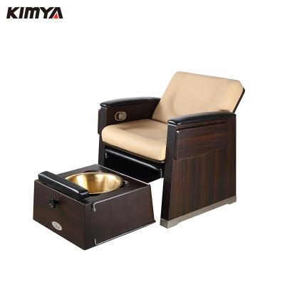 China Popular Luxury Modern Australia Malaysia Foot Footsie Massage Sofa Spa Chair Pedicure Sofa for sale